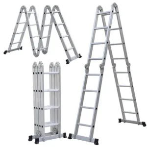 Aluminium Ladder 4by4 Aluminum Multi Purpose Heavy duty Ladder 16ft