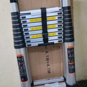 4.1+4.1m Aluminum Telescopic Extension Ladder (8.2 metres)