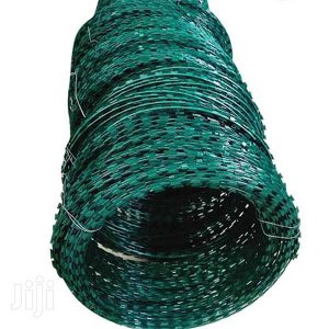 450mm Green Double Galvanized Razor Wire